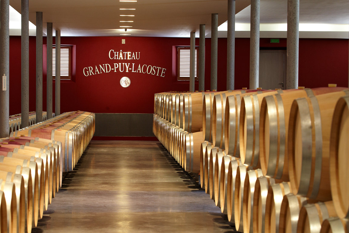 New barrels cellar - Château Grand-Puy-Lacoste