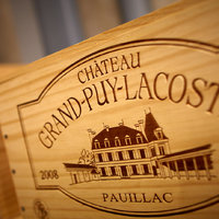 Château Grand-Puy-Lacoste stamp